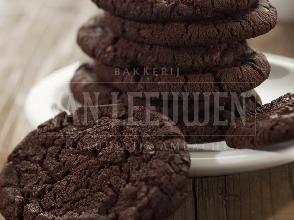 Chocolade cookies 8 st.